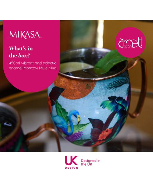 Tasse Mikasa x Sarah Arnett multicolore - 450 ml