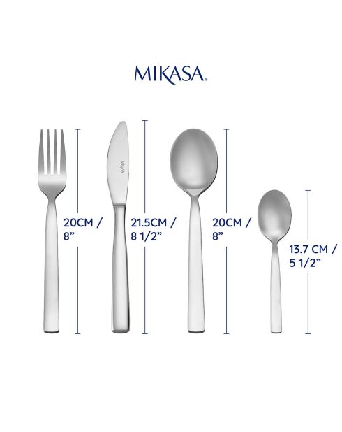 Set posate in argento - 16 pezzi