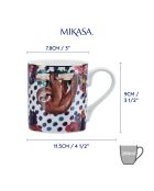 Tasse en Porcelaine Wild at Heart multicolore - 280 ml