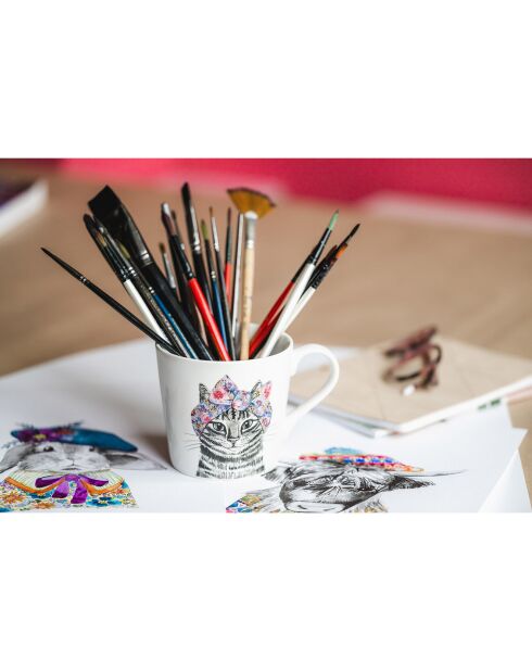 Tasse en Porcelaine Mikasa x Tipperleyhill multicolore - 380 ml