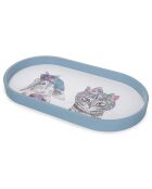Plateau ovale Mikasa x Tipperleyhill blanc - 38x20.5x3 cm
