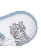 Plateau ovale Mikasa x Tipperleyhill blanc - 38x20.5x3 cm
