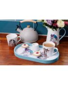 Plateau ovale Mikasa x Tipperleyhill blanc - 38x20.5x3 cm