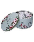 2 Alice in Wonderland roze/blauwe koekjesdozen