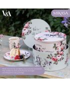 2 Alice in Wonderland roze/blauwe koekjesdozen