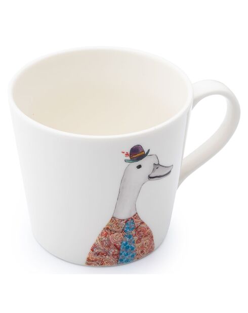 Mug en porcelaine fine Mikasa Tipperleyhill blanc - 380ml