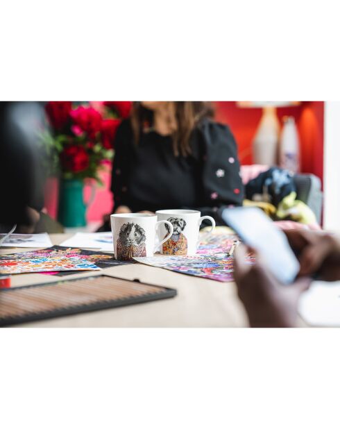 Tasse en Porcelaine Mikasa x Tipperleyhill multicolore - 380 ml