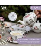 Mini theière en Céramique Alice au pays des Merveilles bleue - 400 ml