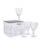 4 Gobelets en verre Cheers transparents