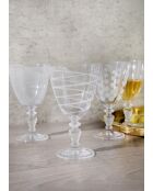 4 Gobelets en verre Cheers transparents