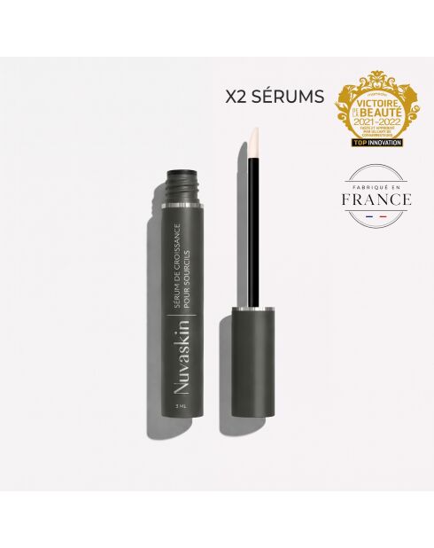 2 Sérum sourcils haute régénération revitalisant & protection