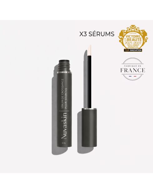 3 Sérum sourcils haute régénération revitalisant & protection