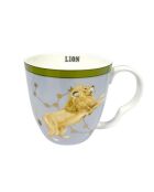 Vaso grande Lion multicolor - 400 ml