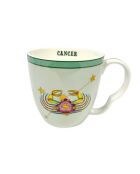 Große Tasse, Motiv Krebs, 400 ml, mehrfarbig