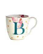 Mehrfarbiger Becher mit dem Alphabet B, 400 ml