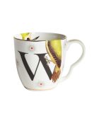 Veelkleurige Alphabet W mok - 400 ml