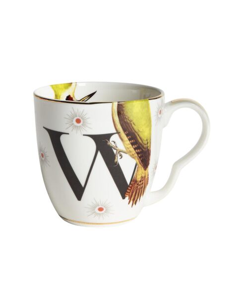 Tasse alphabet W multicolore - 400 ml