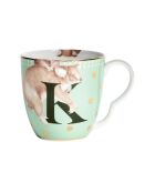 Tazza multicolore Alphabet K - 400ml