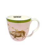 Große Tasse mit mehrfarbigem Bullenmotiv — 400 ml