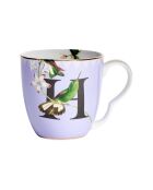 Tazza multicolore Alphabet H - 400ml