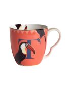 Tasse alphabet T multicolore - 400 ml