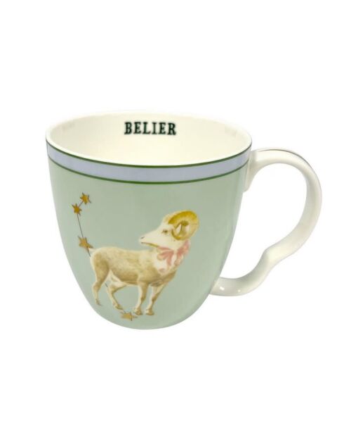 Magnifique grand mug multicolore - 400 ml