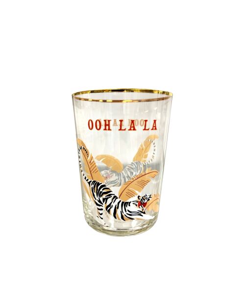 Verre à cocktail tiger multicolore - 55 cl