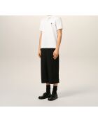 Polo en coton Ami de Cœur blanc rouge