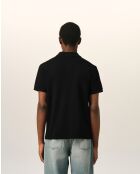 Polo en coton Ami de Cœur noir