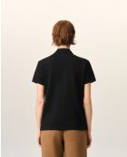 Polo en coton Ami de Cœur noir