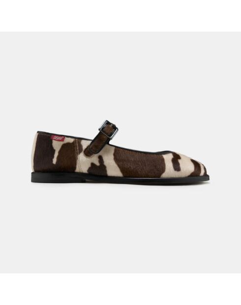 Ballerines Gaia vache