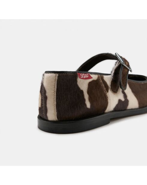 Ballerines Gaia vache