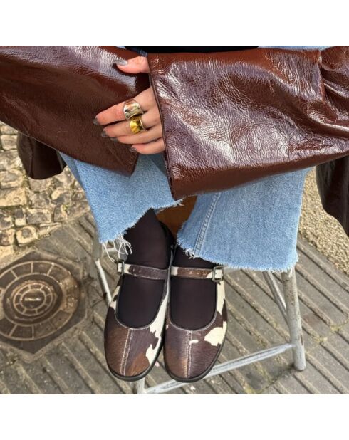 Ballerine a forma di mucca Gaia