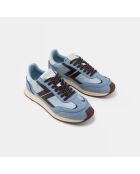 Baskets Omega bleues