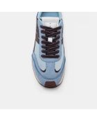 Baskets Omega bleues