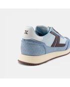 Baskets Omega bleues
