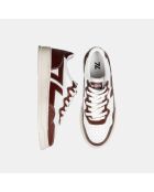 Baskets Olea bordeaux