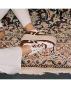 Baskets Olea bordeaux