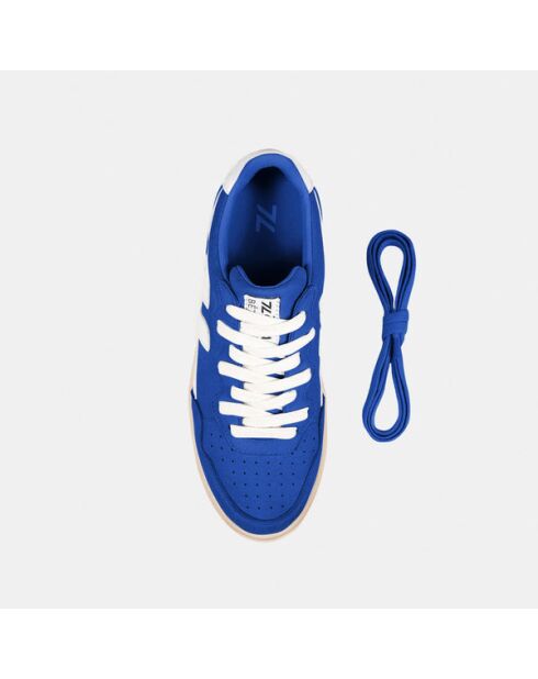 Baskets en suède végan Bêta B3 cobalt
