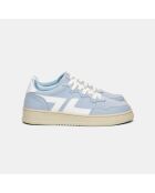 Sneakers Beta B3 in pelle scamosciata vegana blu