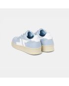 Sneakers Beta B3 in pelle scamosciata vegana blu
