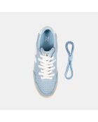 Sneakers Beta B3 in pelle scamosciata vegana blu
