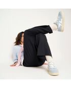 Sneakers Beta B3 in pelle scamosciata vegana blu