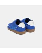 Baskets en daim végan Delta cobalt