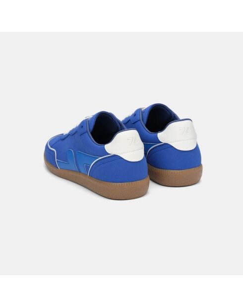 Baskets en daim végan Delta cobalt