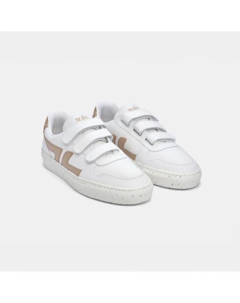 Baskets Velcro beiges