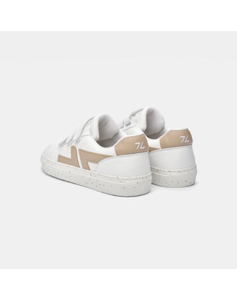 Baskets Velcro beiges