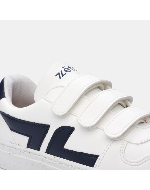 Baskets Velcro marine