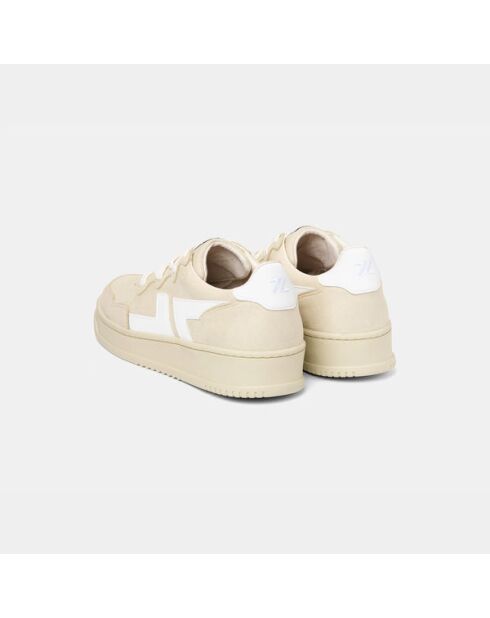 Baskets en suède végan Bêta B3 beiges