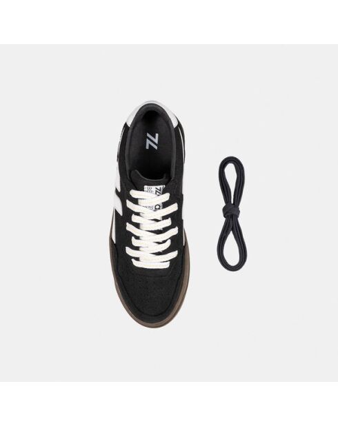 Baskets en suède végan Bêta B3 noires